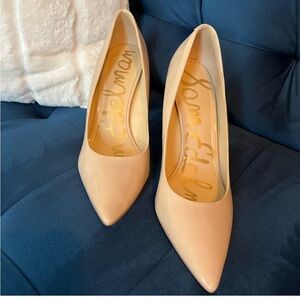 Sam Edelman Hazel Pump in nude patent